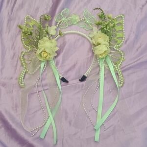 Handmade Floral Fairy Headband